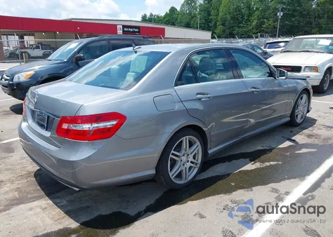 2010 Mercedes-Benz E 350 from USA, damaged, VIN WDDHF5GB8AA140241